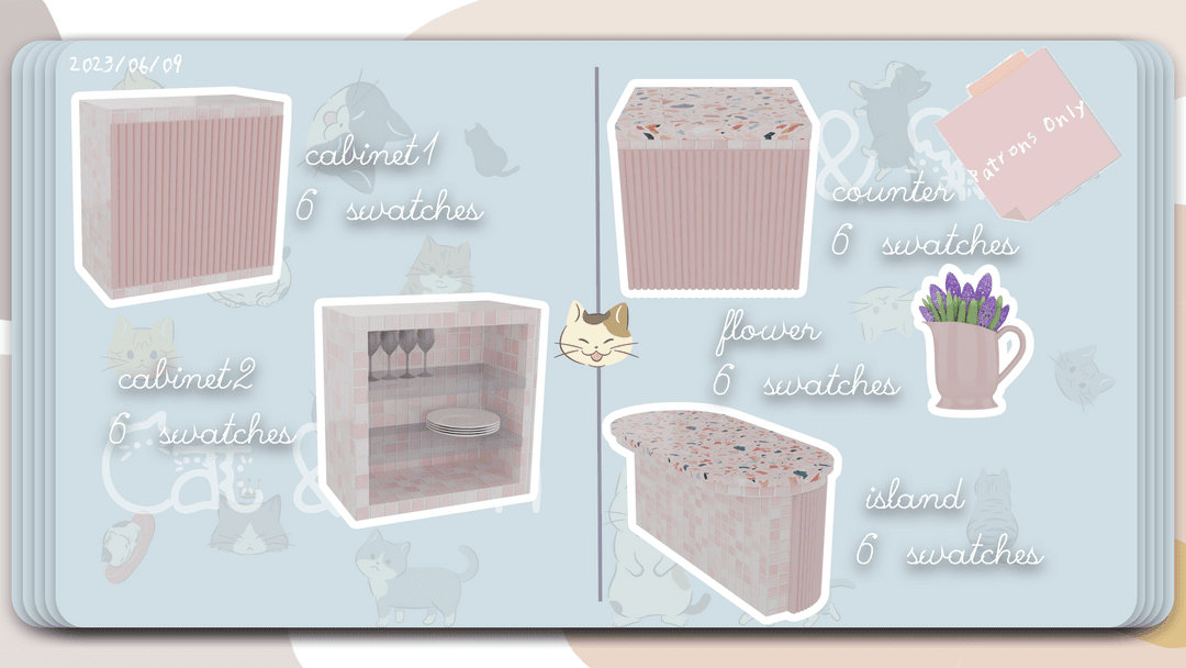 Галерея мода Набор для кухни Pinkwave Set #2